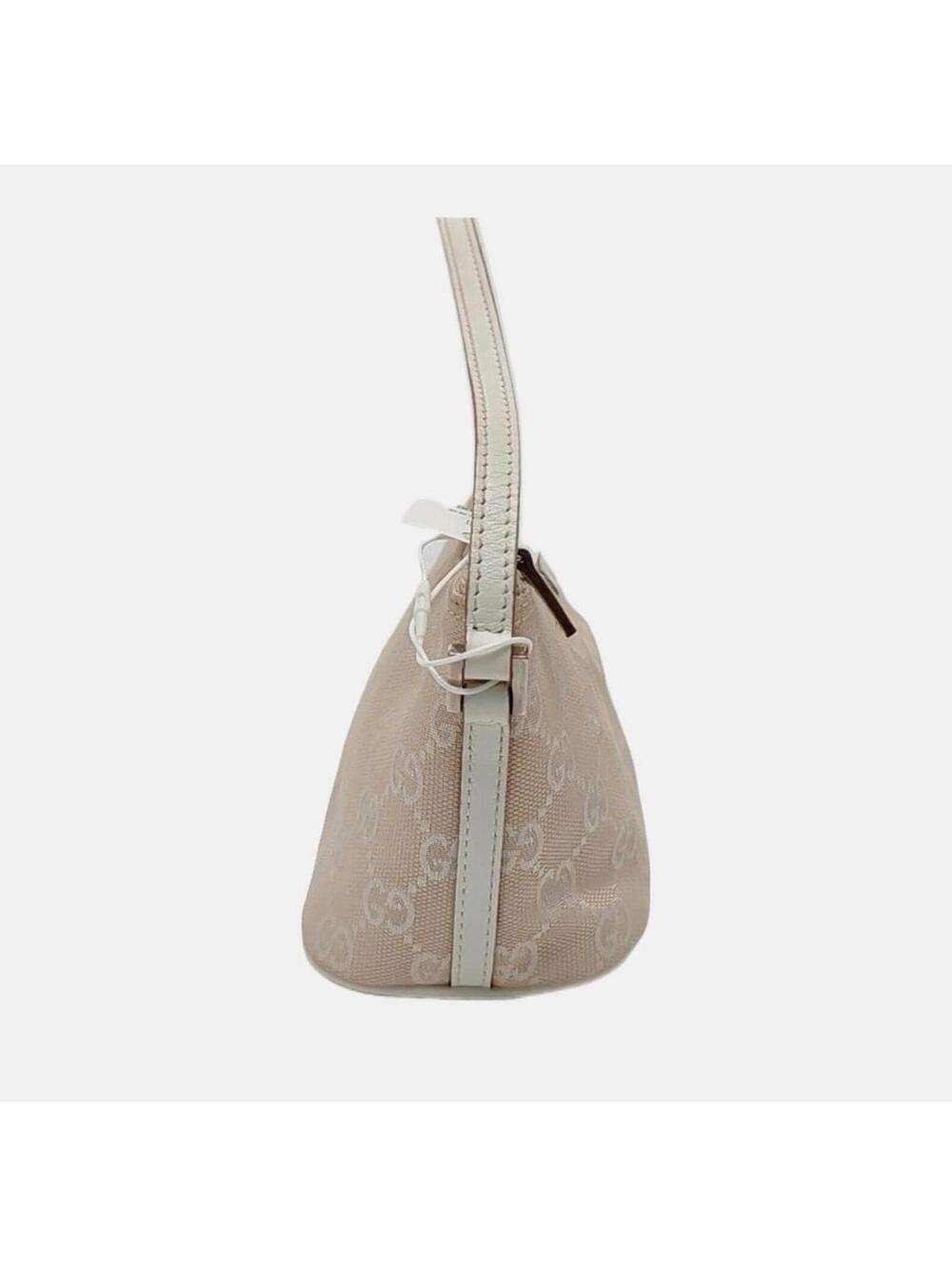 Gucci GG Canvas Boat Pochette Shoulder Bag — Beige - Picture 3 of 10